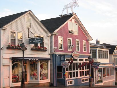 Early Morning Bar Harbor without the Tourists