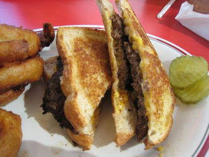 Huddle House Patty Melt